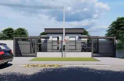 Casa com 3 quartos à venda na rua sandro fialla, passauna, araucária, 86 m2 por r$ 630.000