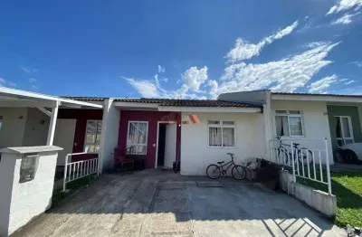 Casa em condomínio fechado com 3 quartos à venda na rua pelicano, capela velha, araucária por r$ 350.000
