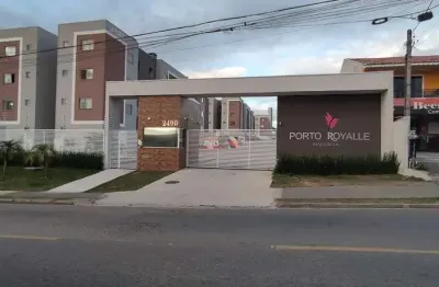 Apartamento semi mobiliado no residencial porto royale – iguaçu, araucária