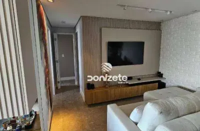 Apartamento com 3 dormitórios à venda, 86 m² por r$ 950.000,00 - vila valparaíso - santo andré/sp