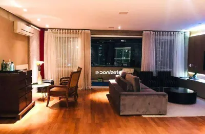 Apartamento com 3 dormitórios à venda, 205 m² por r$ 2.390.000,00 - jardim - santo andré/sp