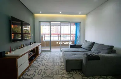 Apartamento com 3 dormitórios à venda, 133 m² por r$ 1.100.000,00 - vila assunção - santo andré/sp