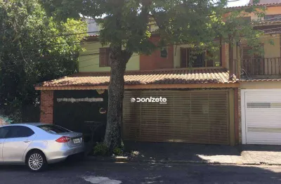 Sobrado com 3 dormitórios à venda, 200 m² por r$ 820.000,00 - vila camilópolis - santo andré/sp