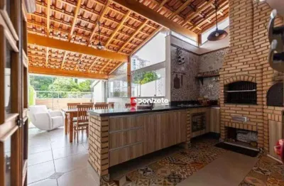 Cobertura com 3 dormitórios à venda, 130 m² por r$ 650.000,00 - vila eldízia - santo andré/sp