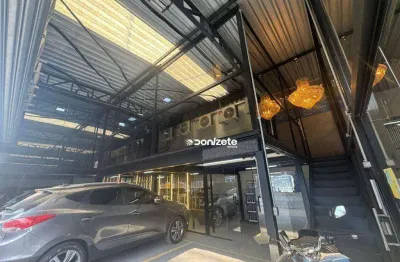 Galpão para alugar, 637 m² por r$ 25.402,00/mês - jardim - santo andré/sp