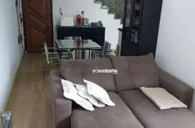Cobertura com 2 dormitórios à venda, 67 m² por r$ 600.000,00 - vila pires - santo andré/sp