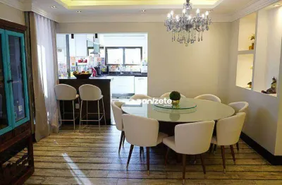 Cobertura à venda, 370 m² por r$ 3.299.998,00 - vila bastos - santo andré/sp