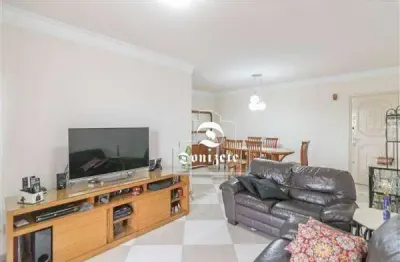 Apartamento com 3 dormitórios para alugar, 135 m² por r$ 8.600,00/mês - santo antônio - são caetano do sul/sp
