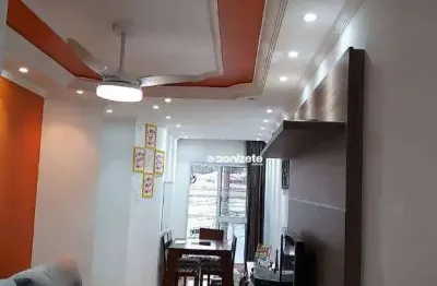 Apartamento com 3 dormitórios à venda, 82 m² por r$ 594.000,00 - vila valparaíso - santo andré/sp