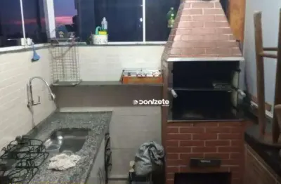 Cobertura com 2 dormitórios à venda, 100 m² por r$ 389.999,90 - vila tibiriçá - santo andré/sp