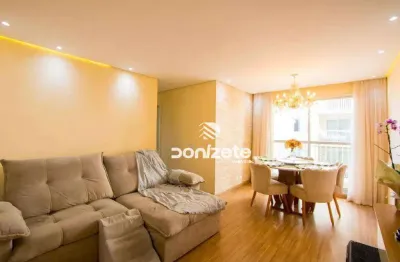 Apartamento com 3 dormitórios à venda, 67 m² por r$ 445.000,00 - vila homero thon - santo andré/sp