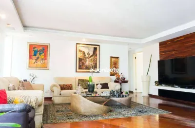 Apartamento com 4 dormitórios à venda, 190 m² por r$ 1.100.000,00 - vila assunção - santo andré/sp
