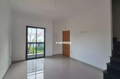 Cobertura com 2 dormitórios à venda, 90 m² por r$ 460.000,00 - vila assunção - santo andré/sp