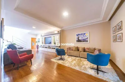 Sobrado com 4 dormitórios à venda, 400 m² por r$ 2.700.000,00 - vila assunção - santo andré/sp