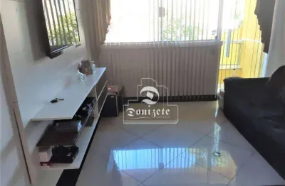 Sobrado com 3 dormitórios à venda, 133 m² por r$ 600.000,00 - vila pires - santo andré/sp