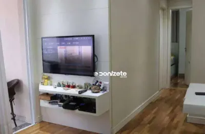 Apartamento com 2 dormitórios, 53 m² - venda por r$ 580.000,00 ou aluguel por r$ 4.347,00/mês - vila pires - santo andré/sp