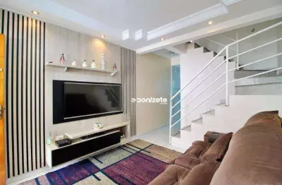 Sobrado com 2 dormitórios à venda, 90 m² por r$ 700.000,00 - campestre - santo andré/sp