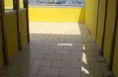 Cobertura com 2 dormitórios à venda, 98 m² por r$ 420.000,00 - vila camilópolis - santo andré/sp