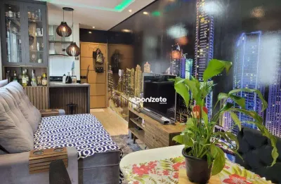 Cobertura com 2 dormitórios à venda, 98 m² por r$ 415.000,00 - vila scarpelli - santo andré/sp