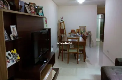 Apartamento com 3 dormitórios à venda, 75 m² por r$ 375.000,00 - vila valparaíso - santo andré/sp