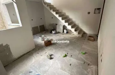 Cobertura com 2 dormitórios à venda, 112 m² por r$ 399.999,99 - vila humaitá - santo andré/sp