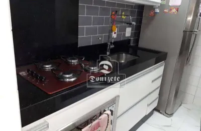 Apartamento com 2 dormitórios à venda, 52 m² por r$ 310.000,00 - utinga - santo andré/sp