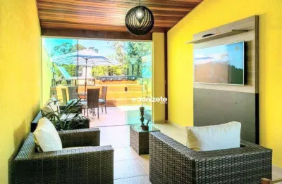 Cobertura à venda, 200 m² por r$ 829.999,90 - vila lucinda - santo andré/sp