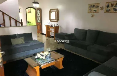 Sobrado com 3 dormitórios à venda, 188 m² por r$ 850.000,00 - utinga - santo andré/sp