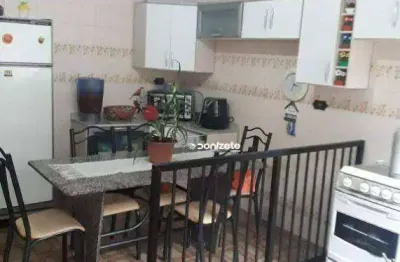 Sobrado com 3 dormitórios à venda, 140 m² por r$ 659.999,91 - vila tibiriçá - santo andré/sp