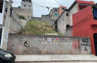 Terreno à venda, 250 m² por r$ 250.000,00 - jardim carla - santo andré/sp