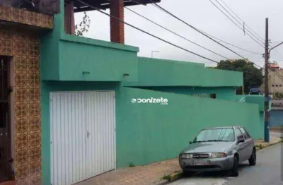 Casa com 2 dormitórios à venda, 150 m² por r$ 520.000,00 - jardim do estádio - santo andré/sp