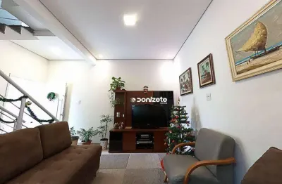 Sobrado à venda, 90 m² por r$ 555.000,00 - jardim santo alberto - santo andré/sp