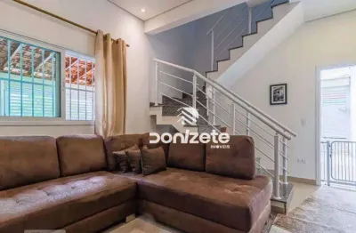 Sobrado com 2 dormitórios à venda, 90 m² por r$ 551.000,00 - jardim santo alberto - santo andré/sp