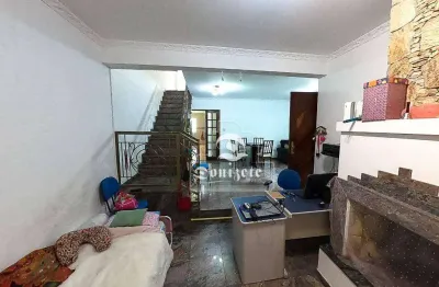 Sobrado com 3 dormitórios à venda, 285 m² por r$ 700.000,00 - vila curuçá - santo andré/sp