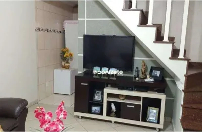 Sobrado com 3 dormitórios à venda, 160 m² por r$ 789.999,90 - vila curuçá - santo andré/sp