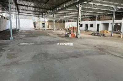 Galpão para alugar, 3300 m² por r$ 82.001,00/mês - vila pires - santo andré/sp