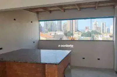 Cobertura à venda, 107 m² por r$ 589.997,00 - campestre - santo andré/sp