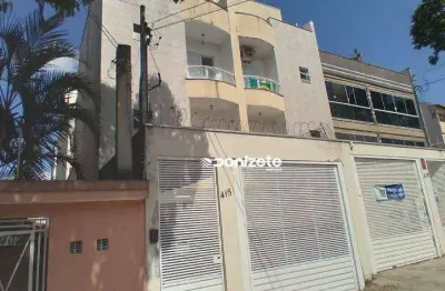 Cobertura com 3 dormitórios à venda, 150 m² por r$ 615.000,00 - paraíso - santo andré/sp