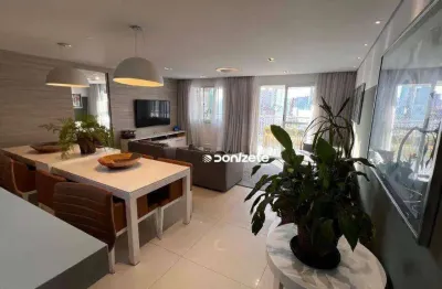 Apartamento com 3 dormitórios à venda, 115 m² por r$ 1.090.000,00 - vila valparaíso - santo andré/sp