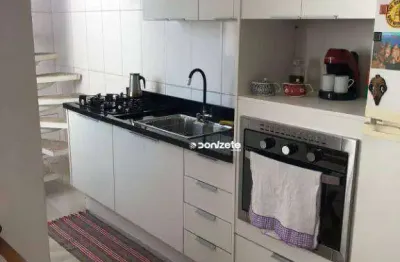 Cobertura com 2 dormitórios à venda, 90 m² por r$ 380.000,00 - vila pires - santo andré/sp