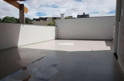 Cobertura com 2 dormitórios à venda, 100 m² por r$ 449.900,00 - parque das nações - santo andré/sp