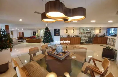 Apartamento com 4 dormitórios à venda, 435 m² por r$ 3.000.000,00 - jardim - santo andré/sp