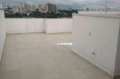 Cobertura à venda, 104 m² por r$ 459.500,00 - vila valparaíso - santo andré/sp