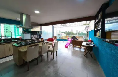 Cobertura com 2 dormitórios à venda, 134 m² por r$ 530.000,00 - vila príncipe de gales - santo andré/sp