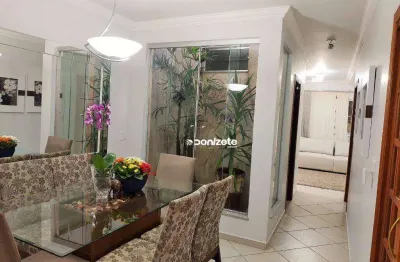 Sobrado com 3 dormitórios à venda, 234 m² por r$ 850.000,00 - vila guiomar - santo andré/sp
