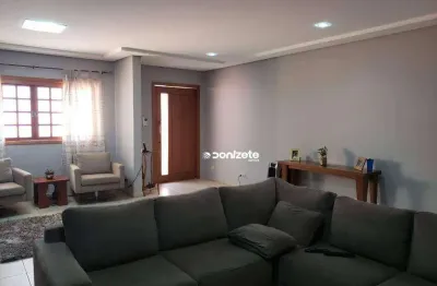 Sobrado com 4 dormitórios à venda, 404 m² por r$ 2.100.000,00 - campestre - santo andré/sp