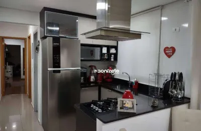 Apartamento com 1 dormitório à venda, 58 m² por r$ 425.000,10 - parque das nações - santo andré/sp