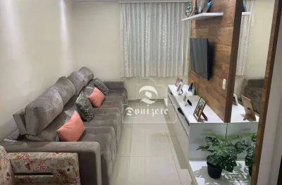 Apartamento com 3 dormitórios à venda, 60 m² por r$ 450.000,00 - vila assunção - santo andré/sp