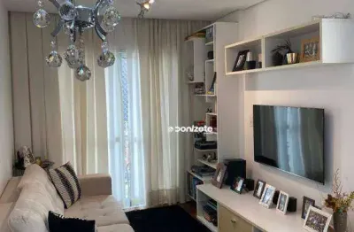 Apartamento com 3 dormitórios à venda, 76 m² por r$ 750.000,00 - jardim - santo andré/sp