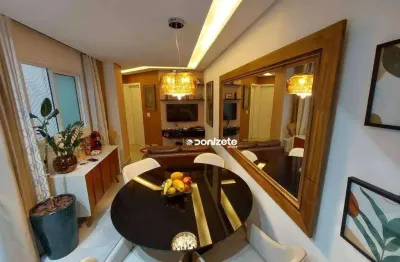 Cobertura com 2 dormitórios à venda, 81 m² por r$ 639.000,00 - campestre - santo andré/sp